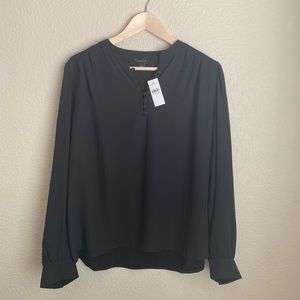Ann Taylor - Essential Long Sleeve Blouse